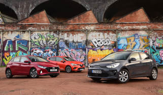 Kia Rio vs Hyundai i20 vs Renault Clio